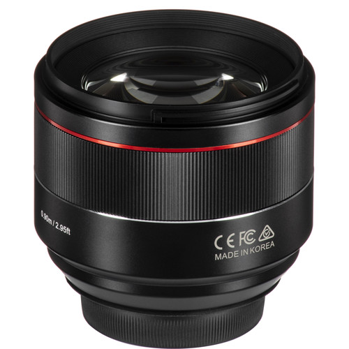 Samyang AF 85mm f/1.4 EF Lens for Canon EF