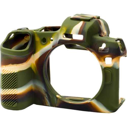 easyCover Silicone Protection Cover for Canon R (Camouflage)