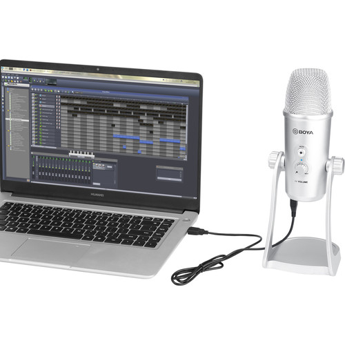 BOYA BY-PM700SP Multipattern USB Condenser Microphone (iOS/Android, Mac/Windows)