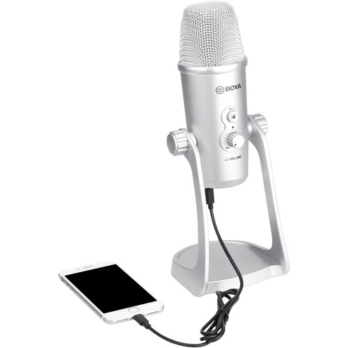 BOYA BY-PM700SP Multipattern USB Condenser Microphone (iOS/Android, Mac/Windows)