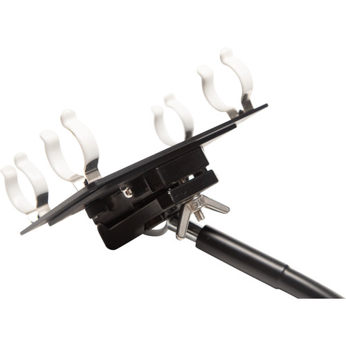 Nanlite PavoTube Double Bank T12 LED Tube Gooseneck Mount with 5/8" Receiver