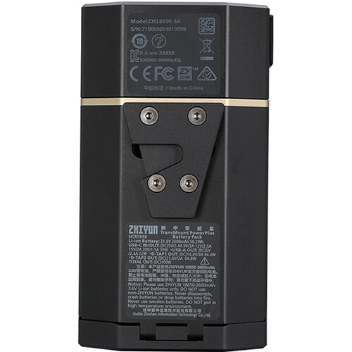 Zhiyun TransMount PowerPlus 6 x 18650 Battery Power Bank for CRANE-3S/3S-E