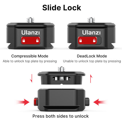 Ulanzi Claw Quick Release Set (Generation II)