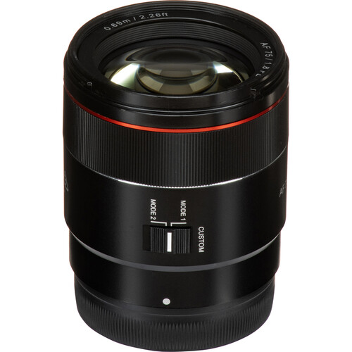 Samyang AF 75mm f/1.8 FE Lens for Sony E