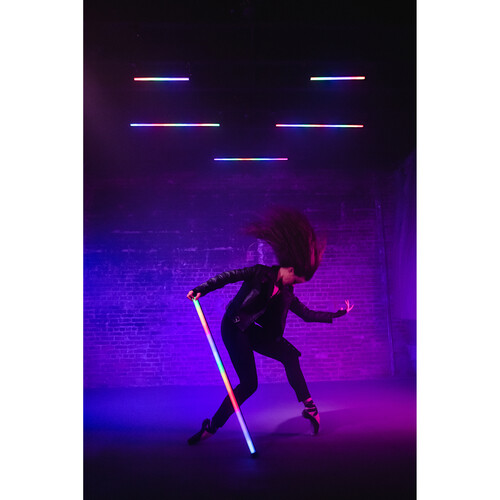 Nanlite 8' PavoTube II 60x RGBWW LED Pixel Tube 2-Light Kit