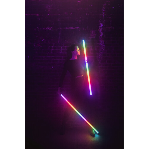Nanlite 8' PavoTube II 60x RGBWW LED Pixel Tube 2-Light Kit