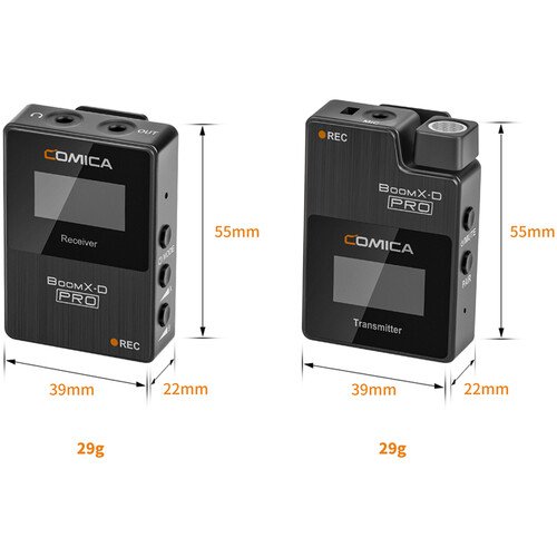 Label Printer Comica BoomX-D2 - Wireless Microphone System For Cameras ...