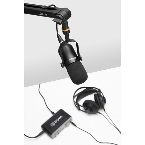 BOYA BY-DM500 Dynamic XLR Podcast Microphone