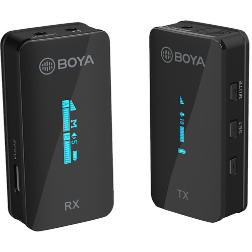 BOYA BY-XM6-S1 2.4GHzワイヤレスマイク Amazon | BOYA BY-XM6-S1 2.4GHz超小型ワイヤレスマイクシステム