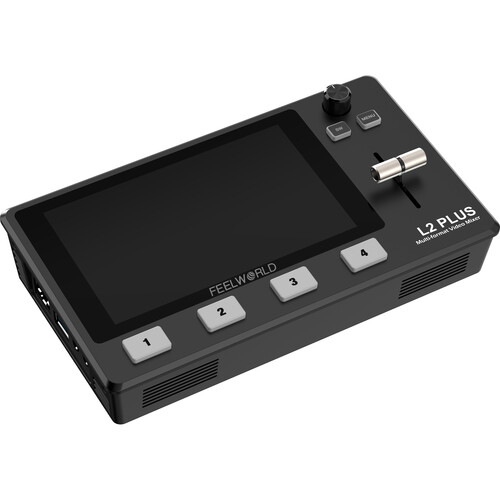 FeelWorld L2 Plus HDMI Live Stream Switcher with Built-In 5.5" LCD Monitor