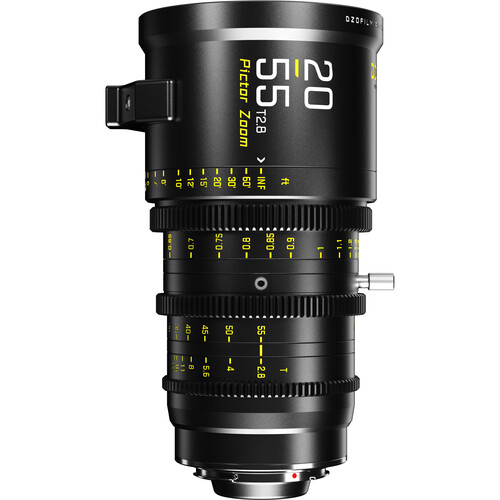 مجموعة عدسات DZOFilm Pictor 20-55mm و 50-125mm T2.8 Super35 Zoom (حامل PL وحامل EF، أسود)