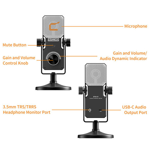 Comica Audio STA-U1 USB Microphone