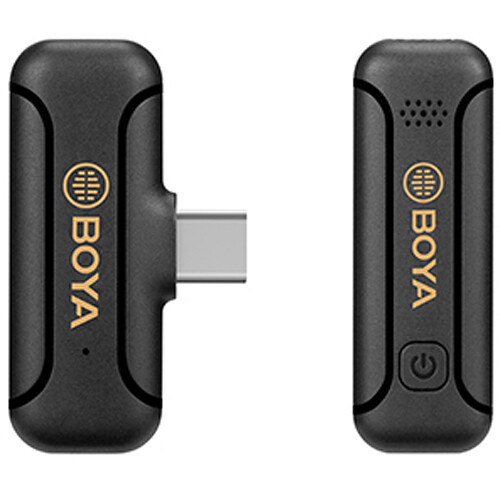 BOYA BY-WM3T2-U1 Digital True-Wireless Microphone System with USB Type-C Connector for Mobile Devices (2.4 GHz)