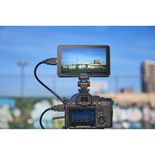 Godox GM6S 5.5" 4K HDMI Touchscreen Ultrabright On-Camera Monitor