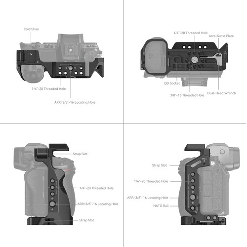 Camera Cage For Nikon Z5-6-7-z6ii-z7ii