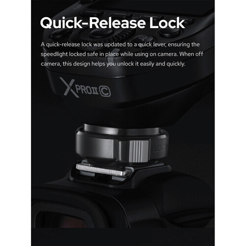 Godox XPro II TTL Wireless Flash Trigger for Canon Cameras