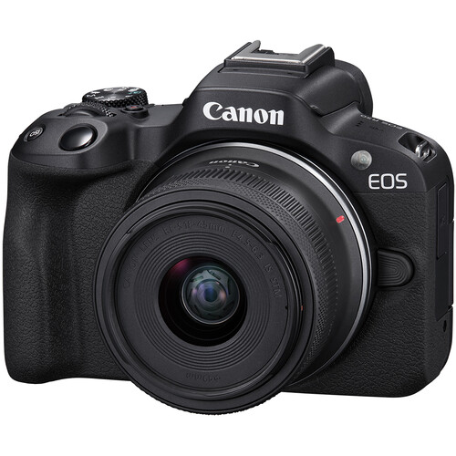 Canon EOS R50 Mirrorless Camera with 18-45mm Lens (Black) Canon EOS R50 Mirrorless Camera with 18-45mm Lens (Black)
