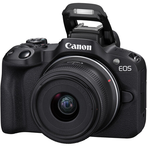 Canon EOS R50 Mirrorless Camera with 18-45mm Lens (Black) Canon EOS R50 Mirrorless Camera with 18-45mm Lens (Black)