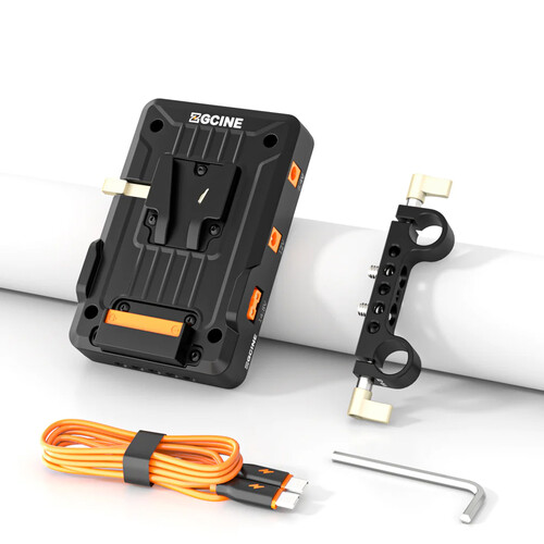 ZGCINE V-Mount Battery Plate with 15mm LWS Mount (Kit 1) VM-VP1 KIT1