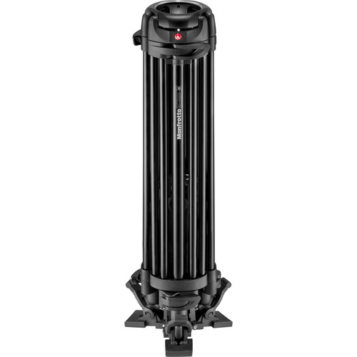 Manfrotto 504X Fluid Video Head & MVTTWINGA Aluminum Tripod with Ground Spreader