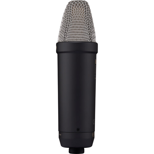 RODE NT1 5th Generation Large-Diaphragm Cardioid Condenser XLR/USB Microphone (Black)