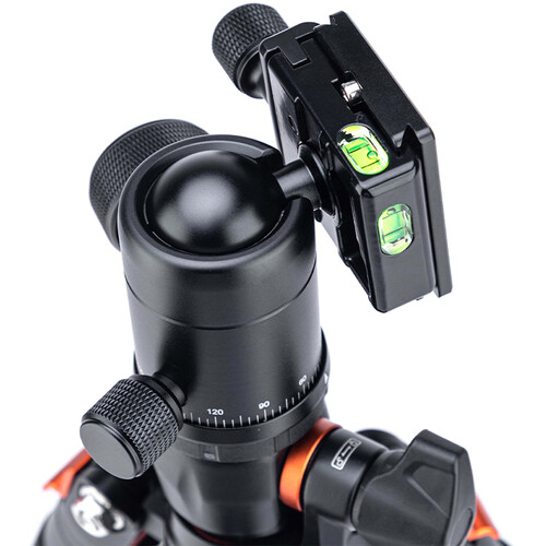Fotopro X-Go HR Pro Aluminum Horizontal Tripod with Monopod and Ball Head (Black)