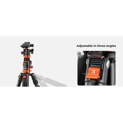 K&F Concept T254A7 Magnesium Alloy Tripod with BH-28L Ball Head