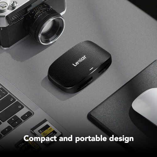 Lexar® Professional CFexpressTM Type B / SDTM USB 3.2 Gen 2 Reader Lexar® Professional CFexpressTM Type B / SDTM USB 3.2 Gen 2 Reader