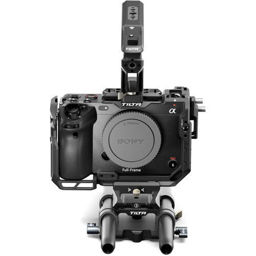 Tilta Camera Cage Basic Kit v2 for Sony FX3 & FX30 (Black) TA-T16-A-B Tilta Camera Cage Basic Kit v2 for Sony FX3 & FX30 (Black) TA-T16-A-B