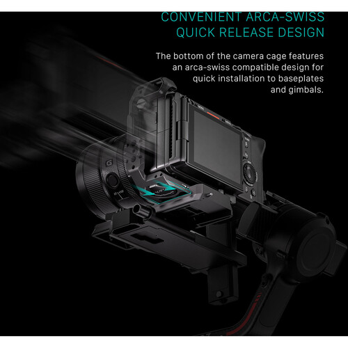 Tilta Camera Cage Basic Kit v2 for Sony FX3 & FX30 (Titanium Gray)