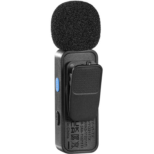 BOYA BY-V2 Ultracompact 2-Person Wireless Microphone System with Lightning Connector for iOS Devices (2.4 GHz)