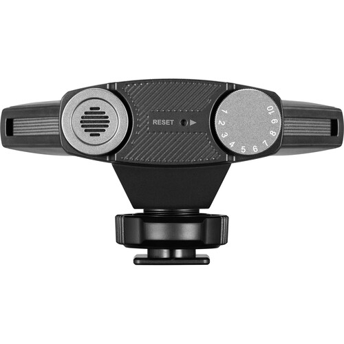 Godox IVM-S3 Camera-Mount Adjustable Dual-Cardioid Microphone
