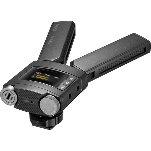 Godox IVM-S3 Camera-Mount Adjustable Dual-Cardioid Microphone