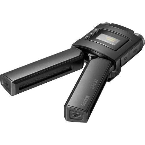 Godox IVM-S3 Camera-Mount Adjustable Dual-Cardioid Microphone