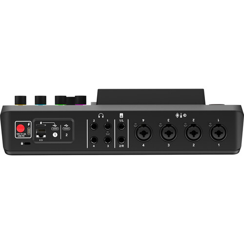 استوديو إنتاج الصوت المتكامل RODE RODECaster Pro II (أسود)