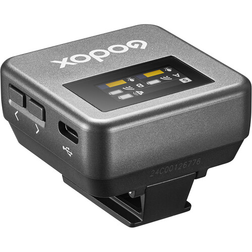 Godox Magic XT1-CL 2-Person Wireless Microphone System with USB-C and Lightning Adapters (2.4 GHz)