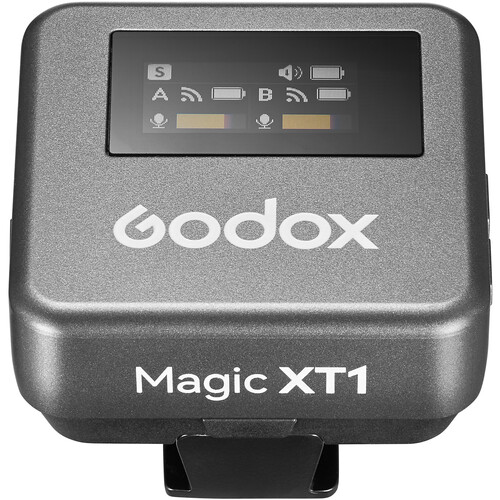 Godox Magic XT1-CL 2-Person Wireless Microphone System with USB-C and Lightning Adapters (2.4 GHz)