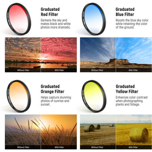 Neewer Clip-On Phone Lens Filter Kit (67mm)