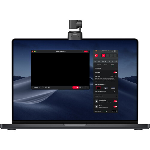 OBSBOT Tiny 2 Lite AI-Powered 4K PTZ Webcam
