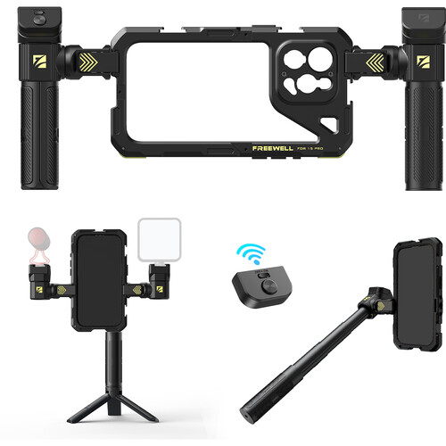 Freewell Genius Smartphone Rig Cage for iPhone 15 Pro
