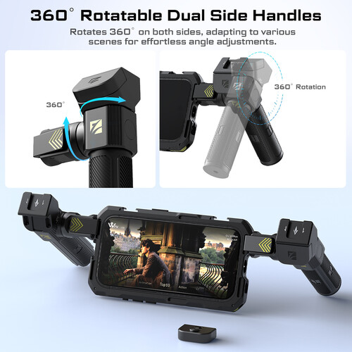 Freewell Genius Smartphone Rig Cage for iPhone 15 Pro Max
