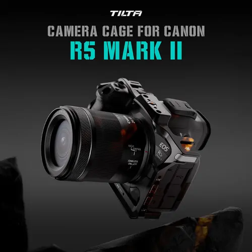 Tilta Lightweight Camera Cage Kit for Canon R5 Mark II (Black) TA-T68-B-B