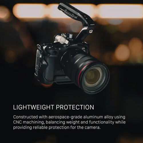 Tilta Lightweight Camera Cage Kit for Canon R5 Mark II (Black) TA-T68-B-B