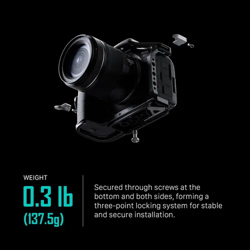 Tilta Lightweight Camera Cage Kit for Canon R5 Mark II (Black) TA-T68-B-B