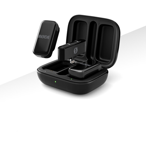 RODE Wireless Micro 2-Person Ultracompact Wireless Microphone System with USB-C Connector (2.4 GHz, Black) RODE Wireless Micro 2-Person Ultracompact Wireless Microphone System with USB-C Connector (2.4 GHz, Black)