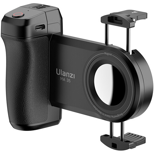 Ulanzi MA35 MagSafe Bluetooth Smartphone Camera Shutter and Grip Ulanzi MA35 MagSafe Bluetooth Smartphone Camera Shutter and Grip