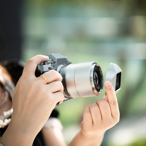 TTArtisan AF 56mm f/1.8 Lens (Sony E, Silver)