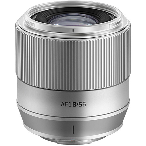 TTArtisan AF 56mm f/1.8 Lens (Sony E, Silver)