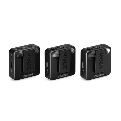 RODE Wireless GO (Gen 3) 2-Person Compact Digital Wireless Microphone System/Recorder (2.4 GHz, Black) RODE Wireless GO (Gen 3) 2-Person Compact Digital Wireless Microphone System/Recorder (2.4 GHz, Black)