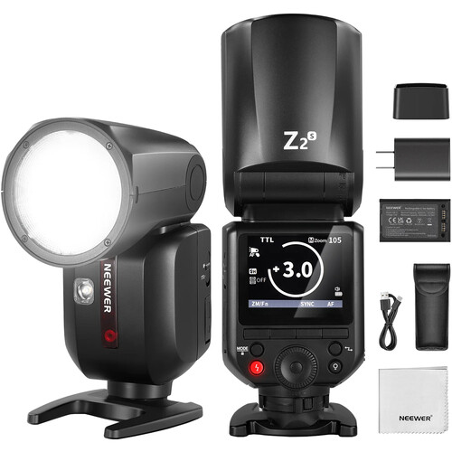 Neewer Z2PRO-S TTL Round Head Flash Speedlite for Sony